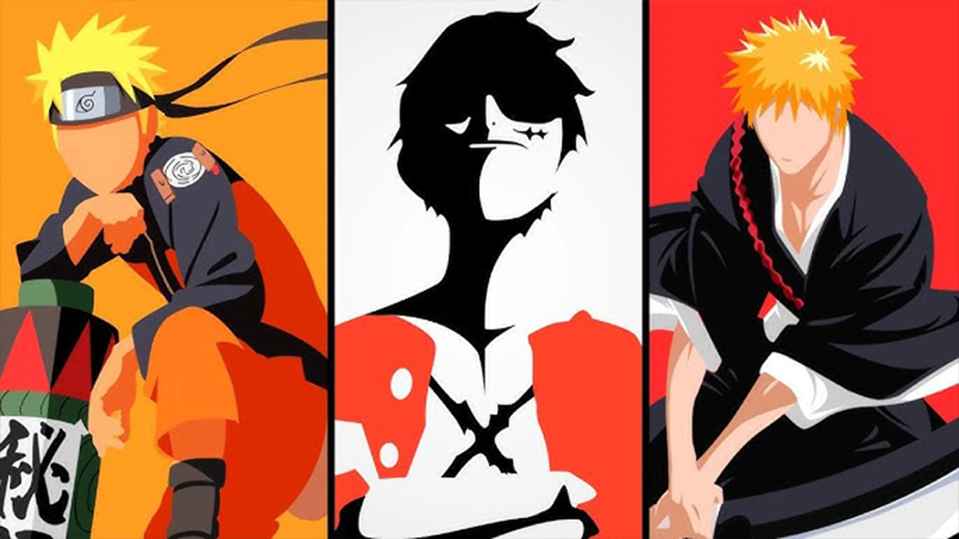 The Straw Hat Pirates looking at a vast ocean or a new island.