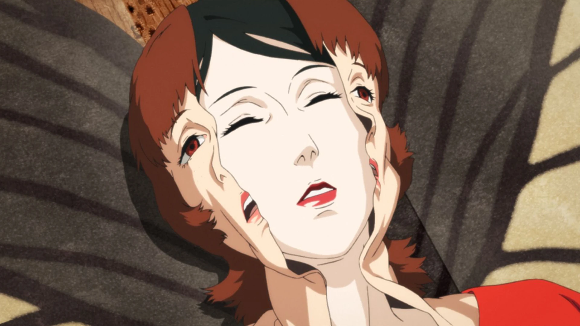 The colorful parade scene from Paprika.